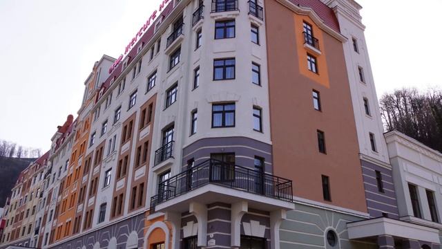 Красная Поляна - гостиница- отель "Mercure Rosa Khutor" смотреть онлайн
