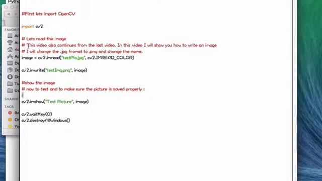 03. Using OpenCV and Python to Write an Image смотреть онлайн