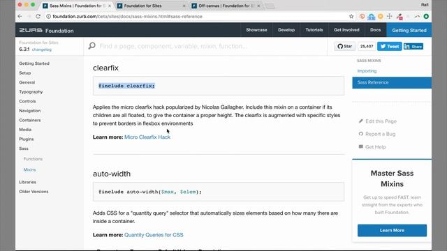 Sass Mixins | Foundation 6 by ZURB смотреть онлайн