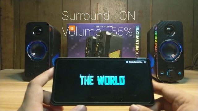 JBL QUANTUM DUO | SOUND TEST | RGB GAMING SPEAKERS смотреть онлайн