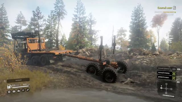 Snowrunner Ural смотреть онлайн