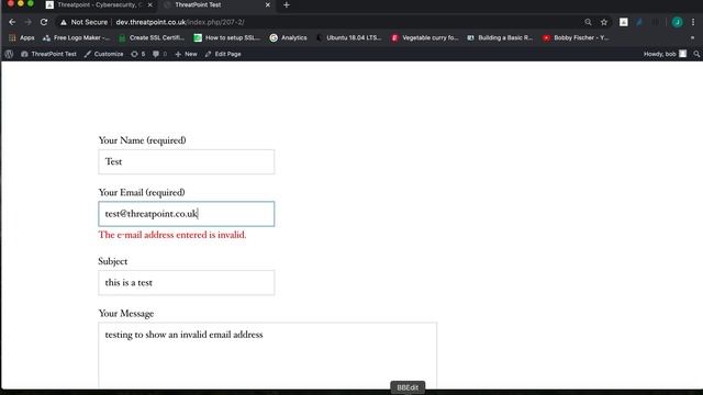 ThreatPoint Email Validator WordPress Plugin смотреть онлайн