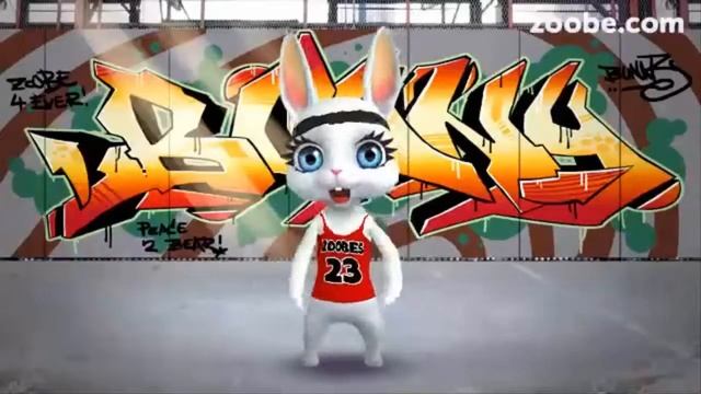 14 февраля Зайка Zoobe прикольно поздравляет всех влюбленных с этим днем смотреть онлайн