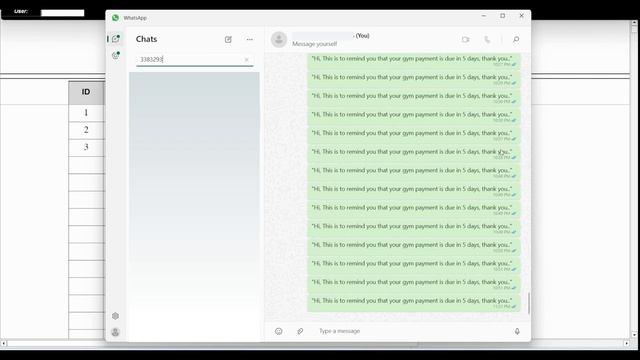 WHATSAPP MESSAGE IN ONE CLICK (VBA LANGUAGE ) ???????? смотреть онлайн
