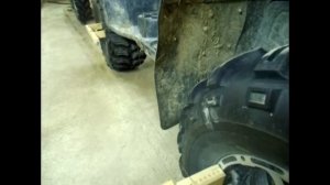 регулировка схождения колес квадроцикла CF MOTO 500