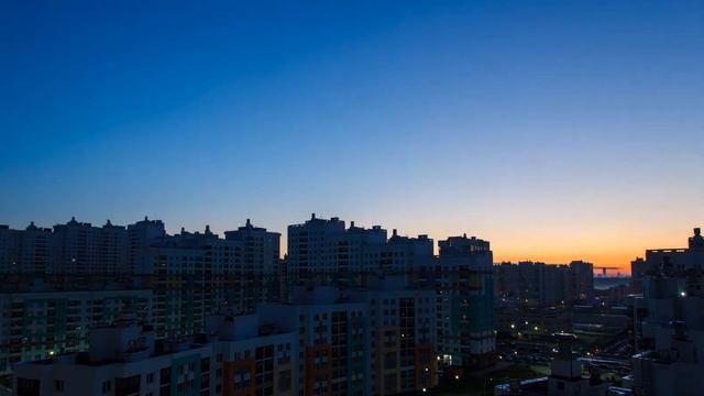 2020.07.04 - timelaps Академ закат ночь рассвет смотреть онлайн