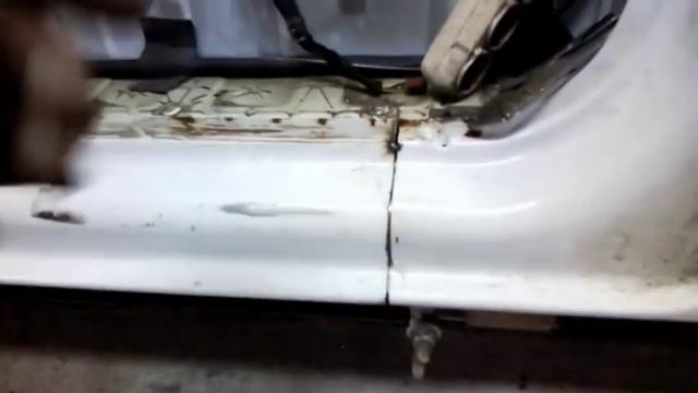 OPEL Vivaro. Замена битого борта. смотреть онлайн