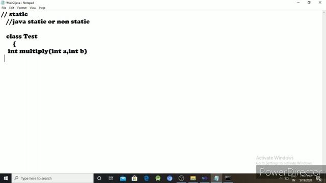 Java Static Keyword смотреть онлайн