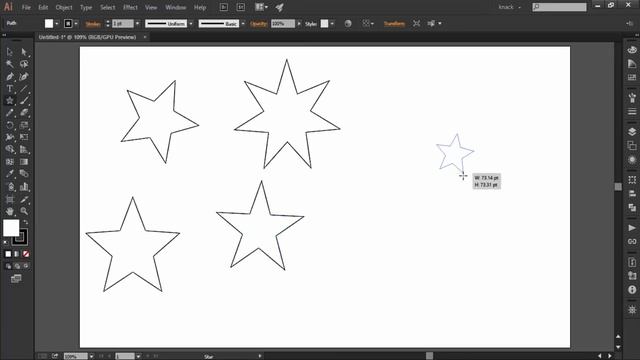 Adobe Illustrator CC Tutorial | Shape Tools – Star Tool #C5-E5 смотреть онлайн