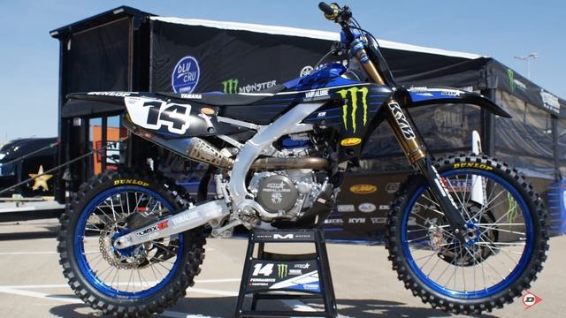 Inside Dylan Ferrandis Factory Star Racing Yamaha YZ450F- Motocross Action Magazine смотреть онлайн