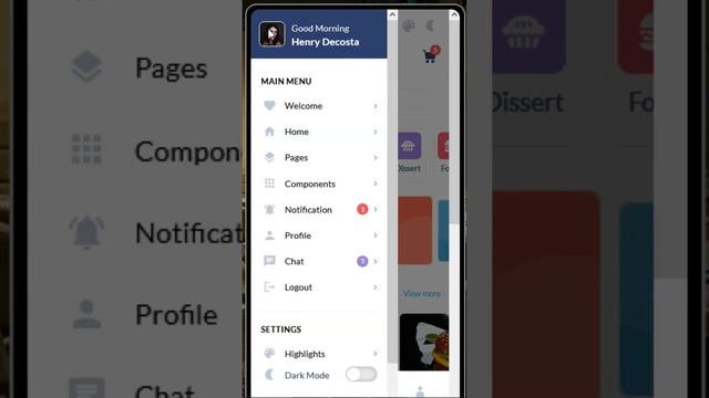 Themes Food Restaurant Mobile App Template ( Bootstrap 5 + PWA ) смотреть онлайн