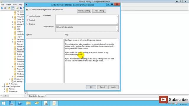 How to create a group policy and apply to OU and users | create group policy for Active Directory смотреть онлайн