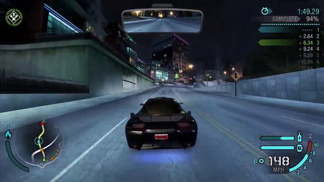 Need For Speed CARBON + Redux MOD - Walkthrough 100% - Carrer | #8 смотреть онлайн
