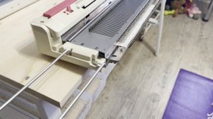 Установка ОДНОФОНТУРНОЙ вязальной машины Toyota ks858