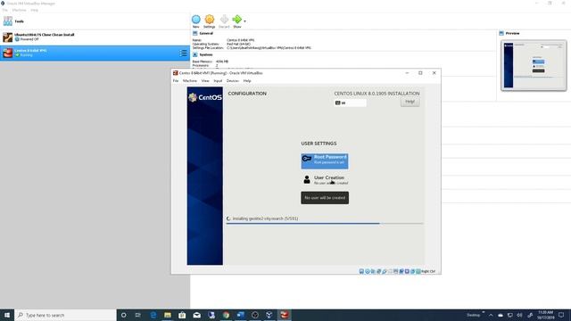 Install Centos 8 in Virtualbox смотреть онлайн