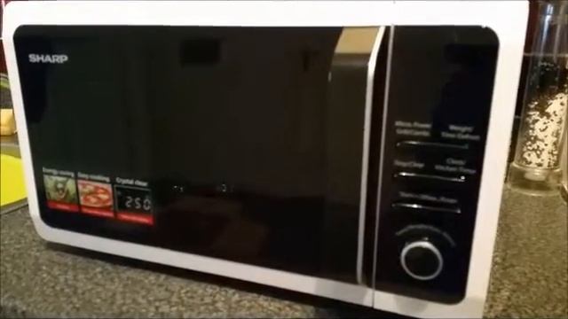 Sharp R-664WM Microwave with Grill ao.com Review смотреть онлайн