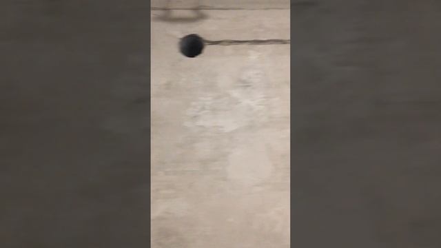 Покраска зоны с счетчиками. Разводка света на потолке. Шестнадцатое. смотреть онлайн