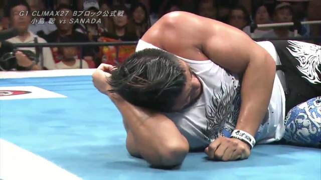 SANADA Vs. Satoshi Kojima (NJPW G1 Climax 27 - Tag 14)