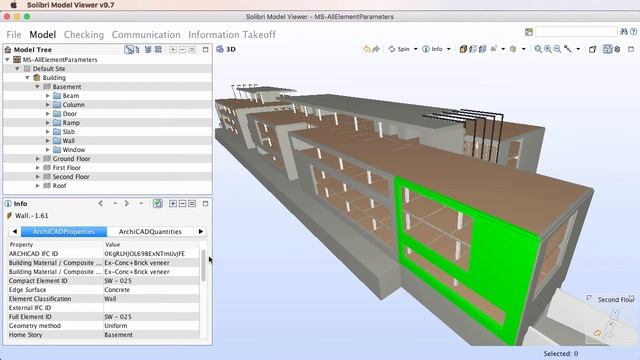 IFC Export of ARCHICAD Parameters смотреть онлайн