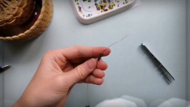 Крокодильчик из бисера. Паралельное плетение. смотреть онлайн