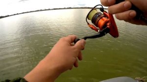 Крупный окунь на сплит-шот в июле.Главное накаркать.