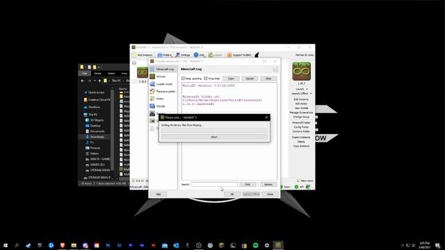 MultiMC Minecraft Fabric Installation Guide for Windows 2021 смотреть онлайн