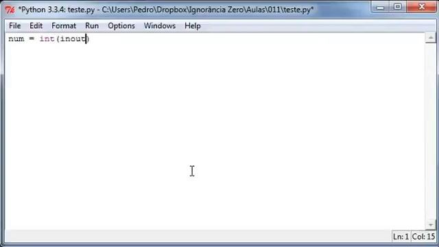 Curso de Python 3 011 Estrutura de Decisões II if elif e else смотреть онлайн
