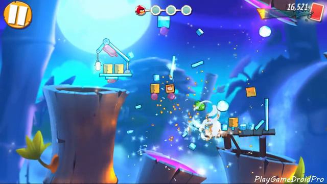 Angry Birds 2 ♥ Gameplay Walkthrough iOS, Android Part 15 ♥ BamBoo Forest Eggchanted Woods смотреть онлайн