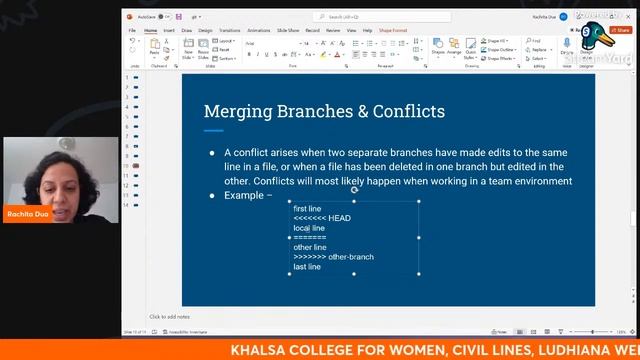 WORKSHOP ON "INTRODUCTION TO GIT смотреть онлайн