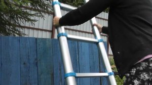 Лестница Telescopic  Mac Allister/ Раздвижная лестница/ Для дома и дачи