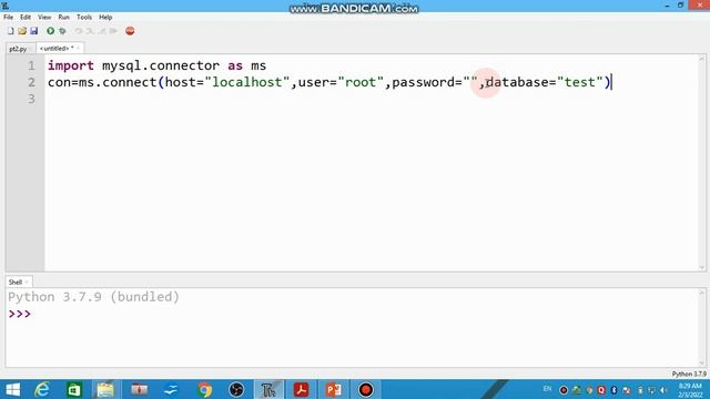Interface Python with MySQL смотреть онлайн