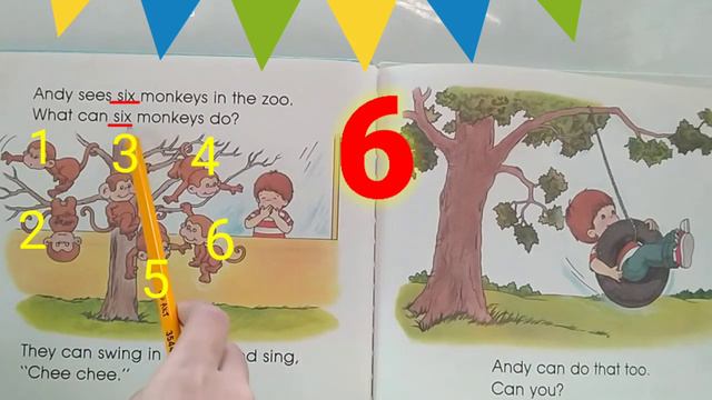 HOP-SKIP JUMP-A-ROO ZOO || Read Along Story, Counting 1-10, Action Words смотреть онлайн