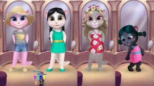 Моя говорящая Анджела ЧЕТЫРЕ КОШЕЧКИ # 23 НА МОРЕ К ХЭНКУ И НОВОГОДНИЙ шопинг АНДЖЕЛА,СОНЯ,МИЛА,АНЯ