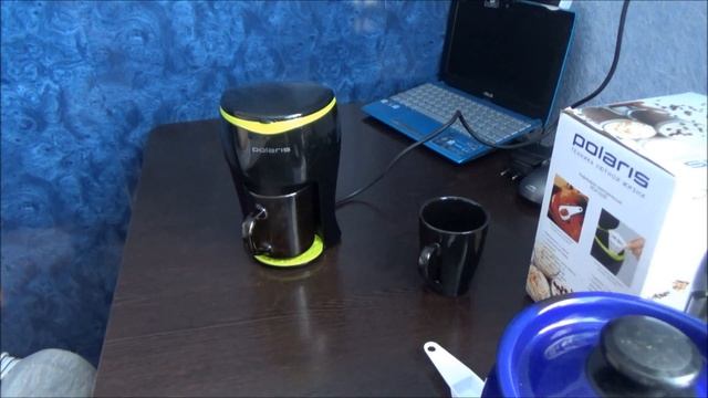 Кофеварка с Aliexpress капельного типа Polaris PCM 0109 для кофе, чая, какао, отваров трав смотреть онлайн