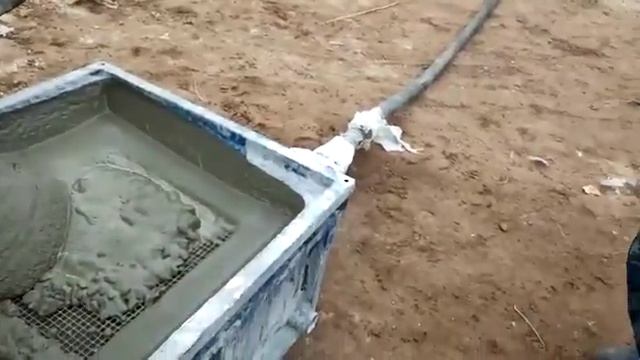 р 150 в работе!!! Густой раствор не помеха!!! смотреть онлайн