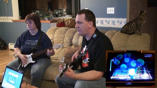 Nine Inch Nails - The Perfect Drug on Rock Band PS 3 expert bass and guitar смотреть онлайн