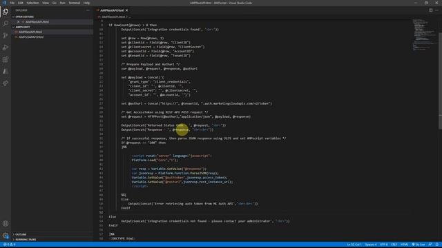 SFMC APIs - REST API Calls from AMPscript смотреть онлайн