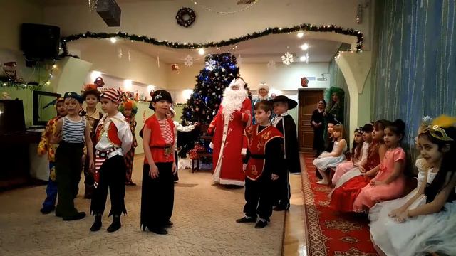 Ёлка. Детский сад 60 г. Новороссийска. Мальчики. смотреть онлайн