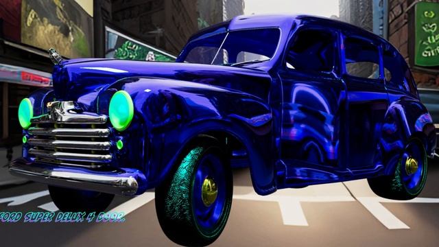1943 Ford Super Deluxe Modeled in Maya смотреть онлайн