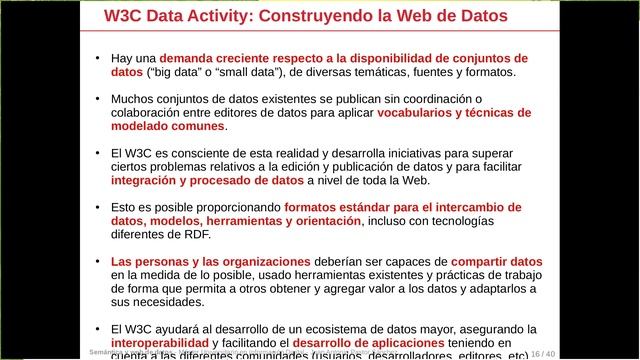 Webinar. Semántica y web de datos - Juan Antonio Pastor Sánchez смотреть онлайн