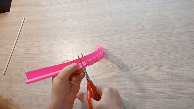 очень ЯРКИЙ, КУДРЯВЫЙ цветок ИЗ БУМАГИ смотреть онлайн