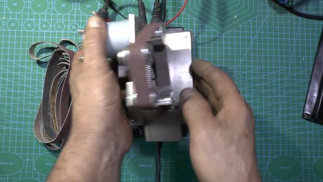 Ленточный-шлифовальный-полировальный-точильный-гриндер-станок- 220V~(=до+24V) Доработка. смотреть онлайн