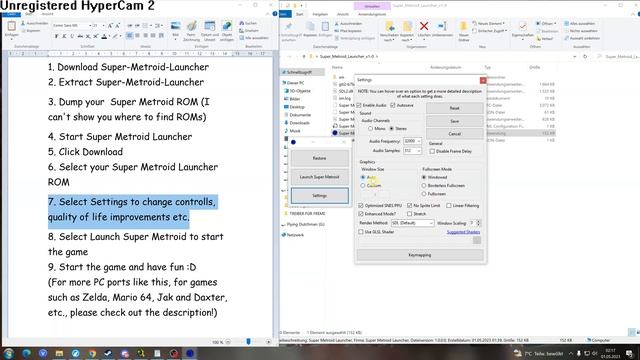 Super Metroid PC Port: How to install the game[Super Metroid Launcher] смотреть онлайн