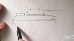 Как нарисовать танк