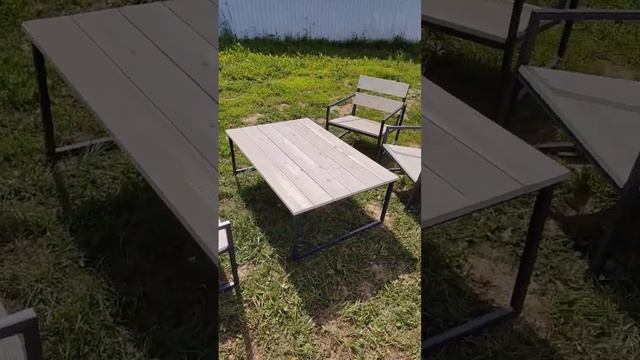 садовая мебель из профильной трубы своими руками смотреть онлайн