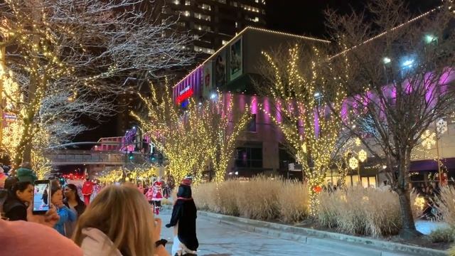 Рождественский парад в Америке. Snowflake Lane. |VLOG| смотреть онлайн