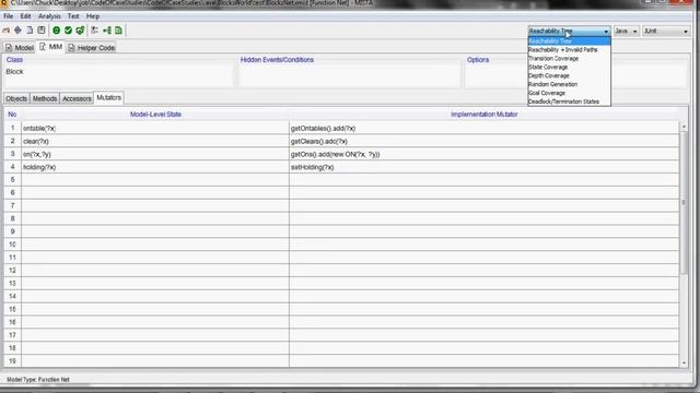 MISTA: Model-based test code generation for a Java program смотреть онлайн