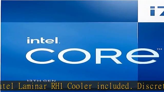 Intel Core i7-13700F Desktop Processor 16 cores (8 P-cores + 8 E-cores) 30MB Cache, up to 5.2 GHz смотреть онлайн