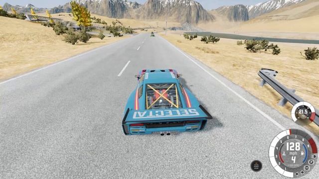 BeamNG.Drive SUPER CAR DUMMY CRASHING смотреть онлайн