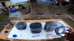 МТЗ 82.1 ЭКСПЕРИМЕНТ.СОЛЯРКА или ТОСОЛ в отработанном МАСЛЕ?